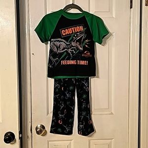 Jurassic World Blue 3 piece pajama set